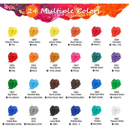 Acrylic Paint Set - Image 2